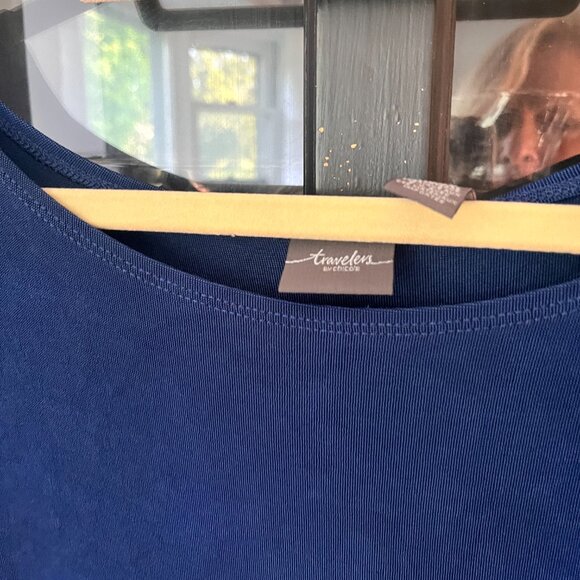 3 Chico's Tank Tops  - Blue - Purple and Silver - Picture 13 of 14